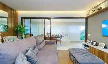 Apartamento com 3 dormitórios à venda, 138 m² por r$ 2.100.000,00 - jardim das acácias - são paulo/sp