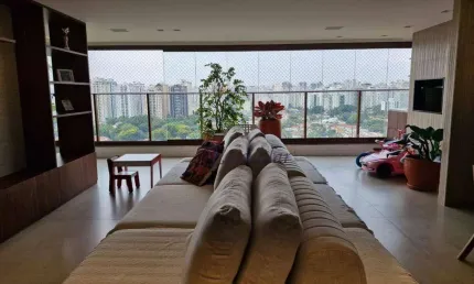Apartamento à venda, 145 m² por r$ 3.460.000,00 - campo belo - são paulo/sp