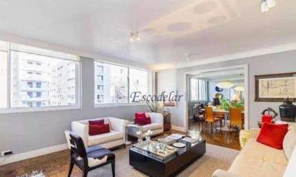 Apartamento com 4 dormitórios à venda, 198 m² por R$ 4.240.000,00 - Jardim Paulista - São Paulo/SP