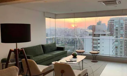 Apartamento com 2 dormitórios à venda, 138 m² por r$ 2.600.000,00 - brooklin - são paulo/sp