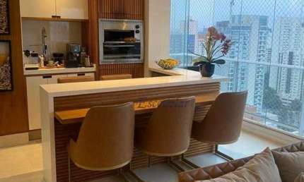 Apartamento com 3 dormitórios à venda, 138 m² por R$ 2.350.000,00 - Brooklin Paulista - São Paulo/SP