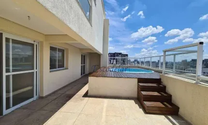 Cobertura com 4 dormitórios à venda, 234 m² por r$ 3.250.000,00 - moema - são paulo/sp