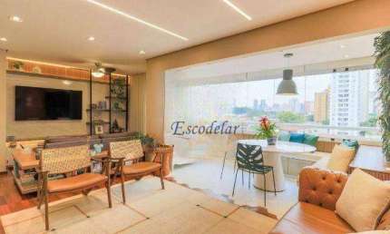 Apartamento com 3 dormitórios à venda, 116 m² por R$ 1.850.000,00 - Brooklin - São Paulo/SP