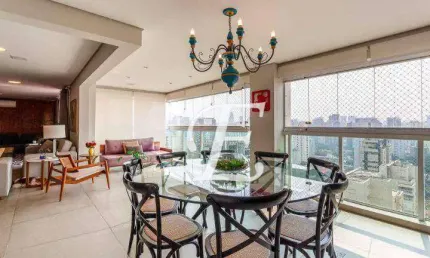 Apartamento com 3 dormitórios à venda, 210 m² por r$ 5.600.000,00 - vila olímpia - são paulo/sp
