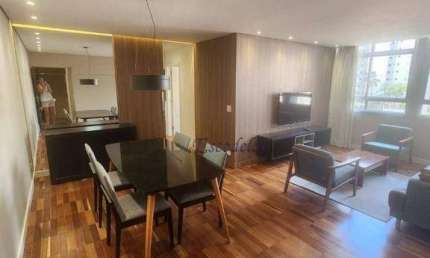 Apartamento com 3 dormitórios, 1 suite, Mobiliado para alugar, 102 m² por R$ 8.913/mês - Paraiso - São Paulo/SP