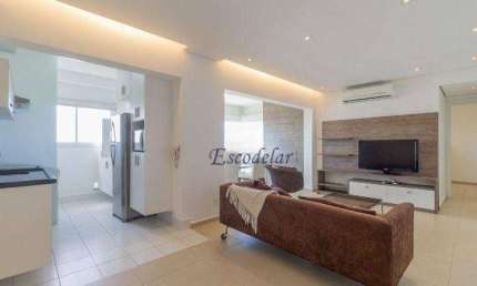 Apartamento com 1 dormitório para alugar, 66 m² por R$ 9.754,00/mês - Brooklin - São Paulo/SP