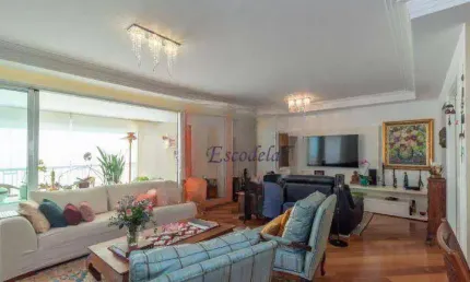 Apartamento com 3 dormitórios à venda, 241 m² por r$ 4.300.000,00 - campo belo - são paulo/sp