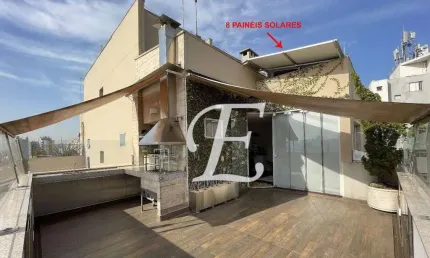 Cobertura com 3 dormitórios à venda, 121 m² por r$ 1.378.000,00 - campo belo - são paulo/sp