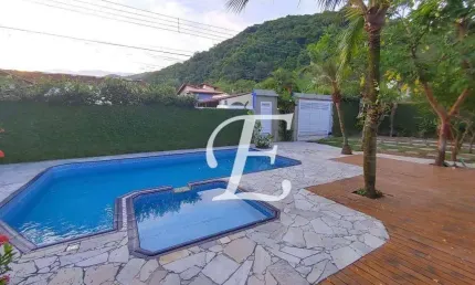 Casa com 4 dormitórios à venda, 260 m² por r$ 5.300.000,00 - juquehy - são sebastião/sp