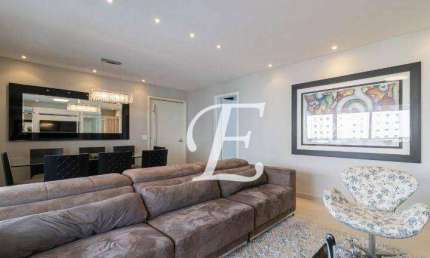 Apartamento com 4 dormitórios para alugar, 147 m² por R$ 20.750,00/mês - Brooklin - São Paulo/SP