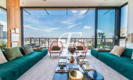 Cobertura com 4 dormitórios à venda, 408 m² por r$ 20.980.000,00 - jardim américa - são paulo/sp