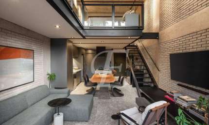 Apartamento Duplex com 1 dormitório à venda, 130 m² por R$ 3.000.000,00 - Pinheiros - São Paulo/SP