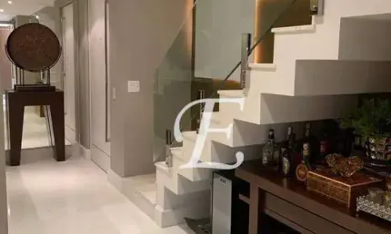 Apartamento duplex para locação no itaim bibi | 2 suítes, varanda com spa e lareira | condomínio icon itaim