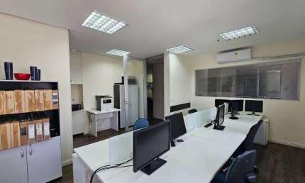 Net Office Empresarial, ALUGAR, 4 conjuntos totais 150 m2 no 10 andar, Av. DR. Cardoso de Melo, 1470 – VILA OLIMPIA. equipado
