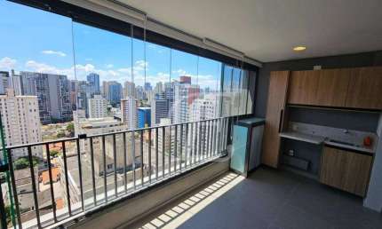 Apartamento com 2 quartos para alugar na Rua Senador Milton Campos, Santo Amaro, São Paulo, 58 m2 por R$ 5.900