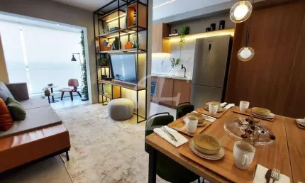Apartamento, a venda, vila mariana: 47m², 2 quartos. com vaga em torre única com rooftop