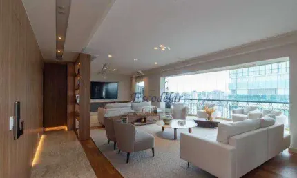Apartamento com 4 dormitórios à venda, 250 m² por r$ 7.750.000,00 - moema - são paulo/sp