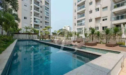 Cobertura com 2 dormitórios para alugar, 123 m² por r$ 13.700,00/mês - alto de pinheiros - são paulo/sp