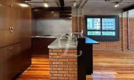 Apartamento com 1 dormitório para alugar, 110 m² por R$ 17.528,00/mês - Jardim Paulista - São Paulo/SP