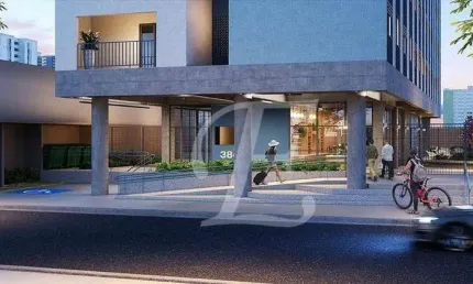 Apartamento para alugar,  aconchego e praticidade no centro: apê novo de 26m² com lazer completo