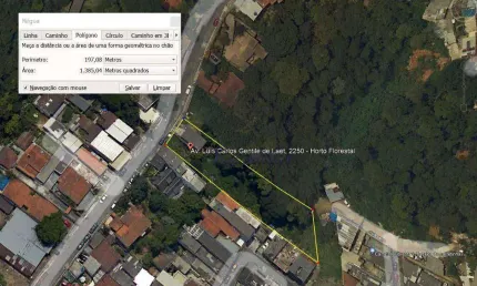 Terreno à venda, 1385 m² por r$ 1.490.000,00 - horto florestal - são paulo/sp