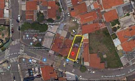 Terreno à venda, 250 m² por R$ 1.150.000,00 - Vila Romero - São Paulo/SP