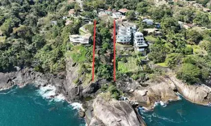 Área à venda, 3485 m² por R$ 2.840.000,00 - Urubu - Ilhabela/SP