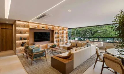Apartamento com 4 dormitórios à venda, 201 m² por r$ 4.577.900,00 - brooklin novo - são paulo/sp