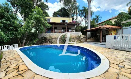 Chácara com 3 dormitórios à venda em condomínio pé na água p, 980 m² - cacéia - mairiporã/sp