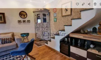 Sobrado com 2 dormitórios à venda, 78 m² por R$ 464.000,00 - Água Fria - São Paulo/SP