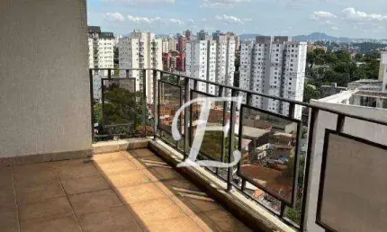 Cobertura com 3 dormitórios à venda, 636 m² por r$ 1.750.000,00 - fazenda morumbi - são paulo/sp