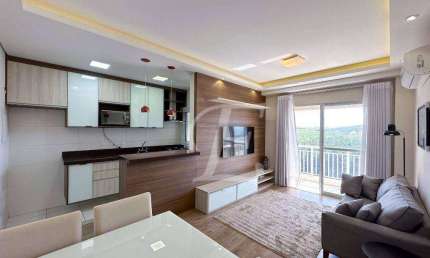 Apartamento Exclusivo no Edifício Hit Alphaville – 1 Suíte, Vista Livre e Mobiliado