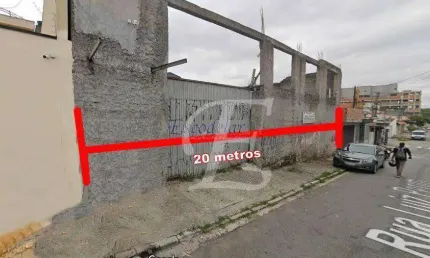 Terreno para alugar, 860 m² por R$ 13.000,00/mês - Vila Pedroso - São Paulo/SP