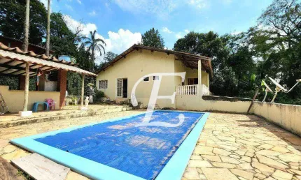 Chácara com 3 dormitórios  à venda em condomínio pé na água, 980 m² - cacéia - mairiporã/sp