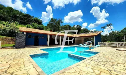 Chácara com 3 dormitórios à venda, 4500 m² - terra preta - mairiporã/sp