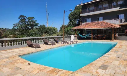 Chácara com 5 dormitórios à venda pé na água, 4800 m² - cacéia - mairiporã/sp