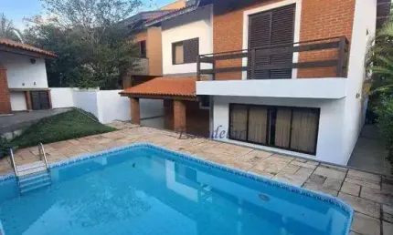Casa com 3 dormitórios para alugar, 369 m² por R$ 10.475,61/mês - Alphaville 5  - Santana de Parnaíba/SP