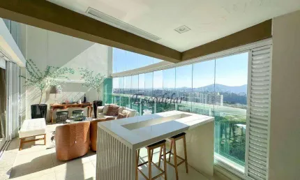 Apartamento á venda em alphaville no condomínio the lake