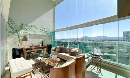 Apartamento á venda em alphaville no condomínio the lake