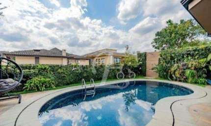 Casa semi mobiliada com 3 dormitórios à venda, 280 m² por R$ 3.500.000 - Residencial Seis (Alphaville) - Santana de Parnaíba/SP