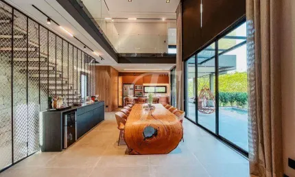 Casa com 5 dormitórios à venda, 555 m² por r$ 13.000.000,00 -  alphaville - santana de parnaíba/sp