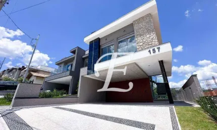Casa com 3 dormitórios à venda, 265 m² por r$ 2.500.000,00 - new ville - santana de parnaíba/sp