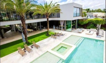 Casa com 6 dormitórios à venda, 3323 m² por r$ 120.000.000,00 -  alphaville - santana de parnaíba/sp
