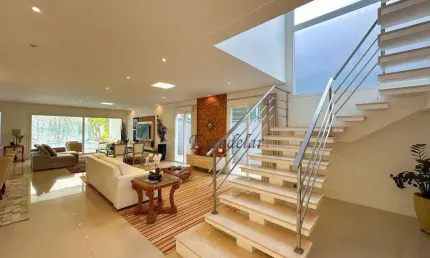 Casa com 4 dormitórios à venda, 525 m² por r$ 6.000.000,00 -  alphaville - santana de parnaíba/sp