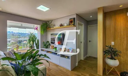 Apartamento com 2 dormitórios à venda, 67 m² por r$ 1.000.000,00 - edifício glass - barueri/sp