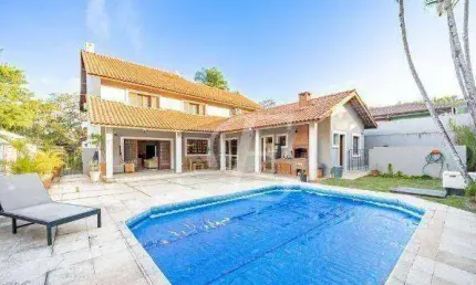 Casa com 4 dormitórios para alugar, 410 m² por R$ 22.670,00/mês - Alphaville - Santana de Parnaíba/SP