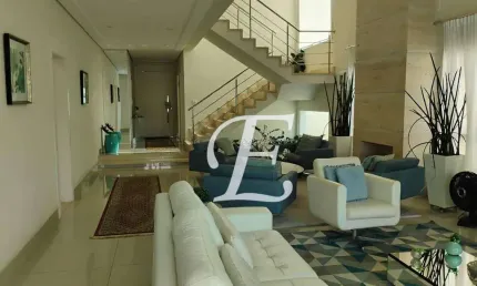 Casa de Alto Padrão à Venda no Condomínio Gênesis 1 – 4 Suítes, Piscina e Área Gourmet
