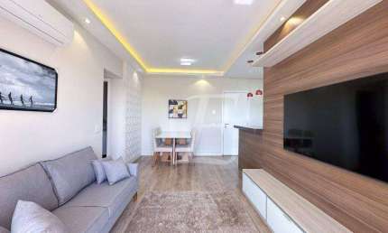 Apartamento Exclusivo no Edifício Hit Alphaville – 1 Suíte, Vista Livre e Mobiliado