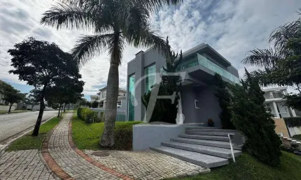 Casa com 4 dormitórios para alugar, 420 m² por r$ 28.760,00/mês - tamboré - santana de parnaíba/sp