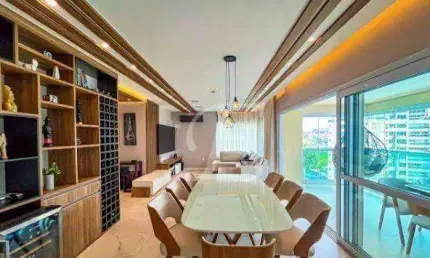 Apartamento com 4 suítes para alugar, 200 m² por r$ 28.000/mês - alphaville empresarial - barueri/sp